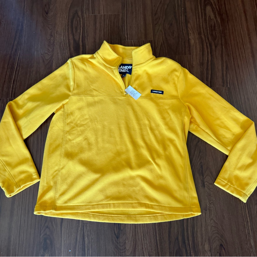 NWOT Lands End Quarter Zip